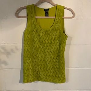 Lime Green Ann Taylor Tank Top